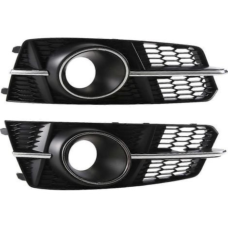 Griglia anteriore in due parti per fendinebbia Audi A6 C7 (griglia racing 4g0807681ag 4g0807682ag) (1/5)