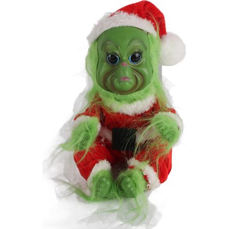 Peluche Monstre Ornement de Noël - Décoration Maison, Cadeau Enfant pour Fêtes (1/5)