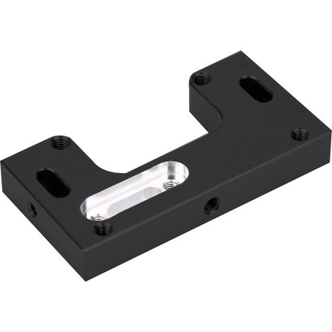 Support en alliage d'aluminium noir pour pare-chocs, pièce de rechange pour voiture tout-terrain 1/12, compatible modèles MN90 MN91 MN45 MN96 MN99. (1/5)