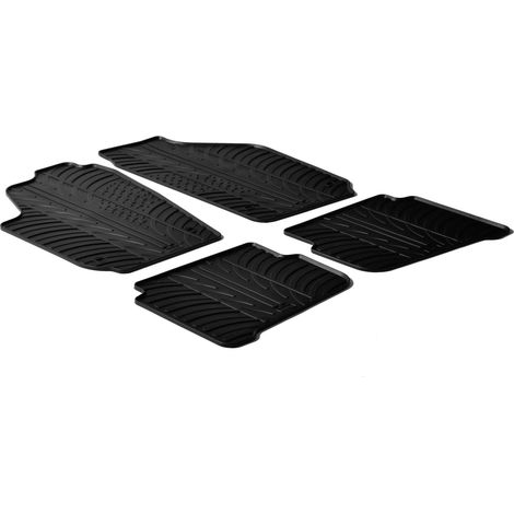 Set tappeti su misura in gomma - compatibile per Seat Cordoba (01/0308/09) - Seat Ibiza 3p (01/0208/09) - Seat Ibiza 5p (01/0205/08) - Volkswagen Polo 3p (11/0108/09) - Volkswagen Polo 5p (11/010