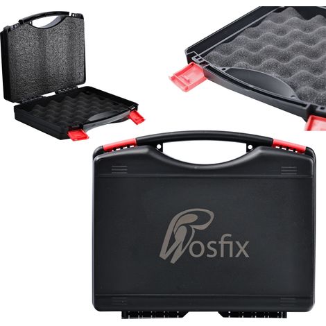 Valigia Porta Attrezzi Rosfix 253x213x72mm – Plastica Robusta, Chiusure Resistenti Schiuma Adattabile, Maniglia per Trasporto Ideale per Kit Saldatura