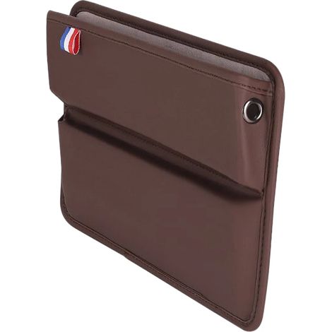 Accessoires de rangement universels pour console centrale et siège avant en cuir PU (couleur café) (1/5)