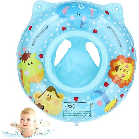 Anneau De Natation Bébé,Anneau de Natation Gonflable,Bébé Siège De Piscine,Bébé Enfants 6-36 Mois (1/5)