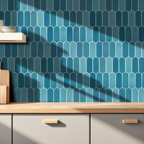 10Pcs Self-Adhesive Wall Tile Stickers (1/5)