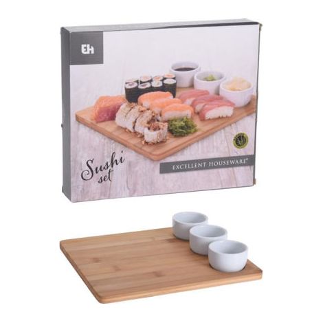 BANDEJA C/3 BOL SUSHI BAMBÚ