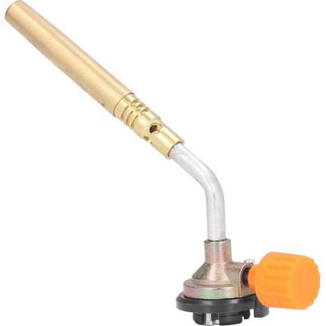 Chalumeau cuivre pur monobloc haute puissance TEK-813 pour soudure climatiseurs, réfrigérateurs, barbecues extérieurs, braseros et grils de cuisine. (1/5)