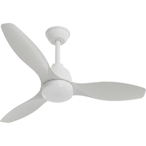 Ventilateur de Plafond 3 Pales LED Ø121cm 48W CCT avec Télécommande Blanc - 120 deg - Switch 3000-4000-6500K