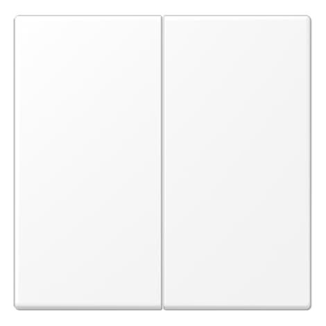 enjoliveur - double doigt - ls - blanc mat - jung ls995wwm