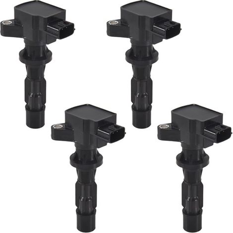 Vier Zündspulen vom Typ L3G218100A 6M8G12A366 sind für Mazda 36GH8 MX-5 CX-7 geeignet. (1/4)
