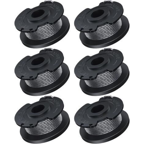 Ø1,6 mm-5m de Longueur Fil Coupe Bordure Compatible avec Bosch Convient pour Coupe-Bordures Sans fil EasyGrassCut,Contient 6 Pièces F016800569 Bobine Coupe Bordure (1/5)