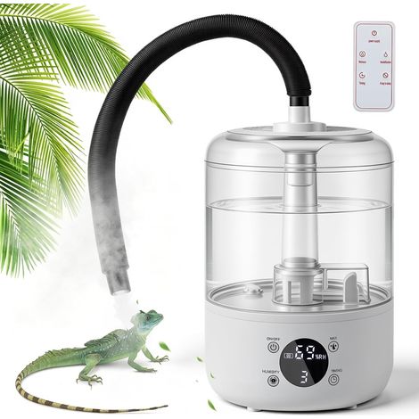 Humidificateur pour Reptiles 4L avec Télécommande et Tuyau 2m