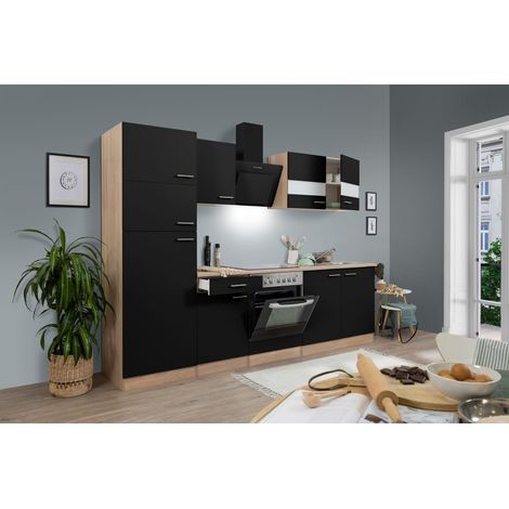 Cuisine Cuisine intégrée Chêne Noir Merle 270 cm Respekta (1/4)