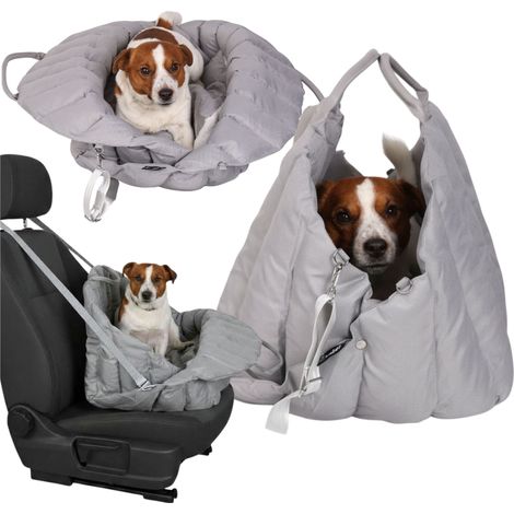 Transport铆n para gatos y perros, bolsa de transporte, cama para mascotas con colchoneta.