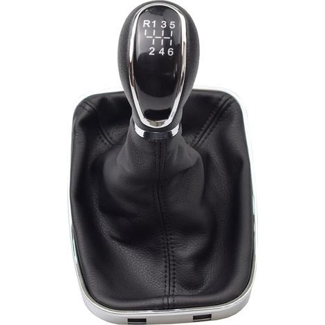 Pommeau de levier de vitesse compatible à 6 vitesses pour Opel I-Signia 2003 2004 2005 2006 2007 2008 2009 2010 2011-2017 (1/5)