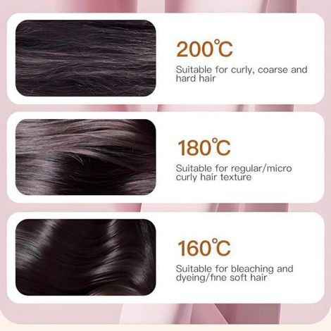 Mini Brosse Lissante 2 en 1-1, Noire,Standard, Chauffage 30s Anti-Brûlure Volumateur, Outil Coiffage Aucunely (1/5)