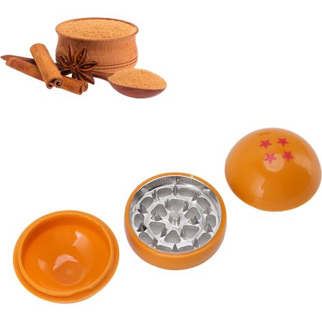Dragon Ball Grinder, Handmühle, Gewürzmühle, 3-stufige Mühle mit Filter. (1/5)