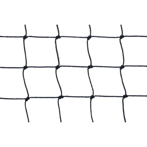 Filet anti-étourneaux - Maille de 28mm Noir 5m x 5m (1/4)