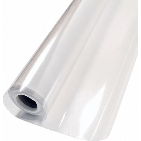 Film de protection mural électrostatique transparent, sans adhésif, 40 x 300 cm, pour meubles de cuisine et maison (1/5)