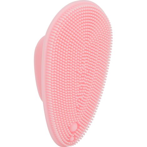 Brosse Nettoyante Visage en Silicone - Appareil de Soin pour Peau Douce et Purifiée - Rose (1/5)