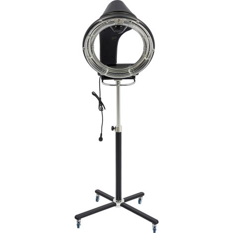 Sèche-cheveux infrarouge orbital 3 en 1 - Appareil à vapeur pour cheveux - Sèche-cheveux professionnel sur pied pour salon de coiffure - Rotation à 360° - 220 V (1 000 W) (1/5)