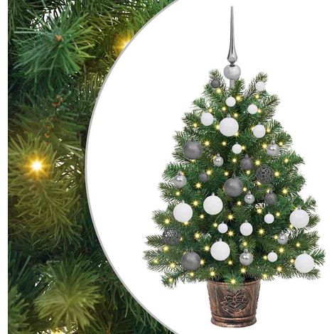 Sapin de Noël artificiel Vert 95 cm PE et PVC vidaXL (1/5)