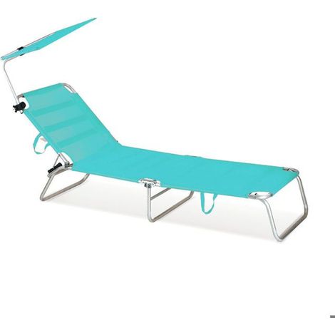 Parasol - MARBUENO - Turchese - 51x54x37 cm - Plastica resistente - Per esterno