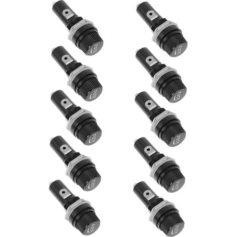 Sicherungsröhrchen – 10 Stück – 1 Kfz-Sicherungshalter für Mechaniker und Heimwerker (1/5)