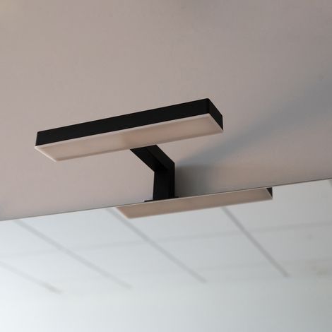 Lampada LED mod. Saturn - nero opaco
