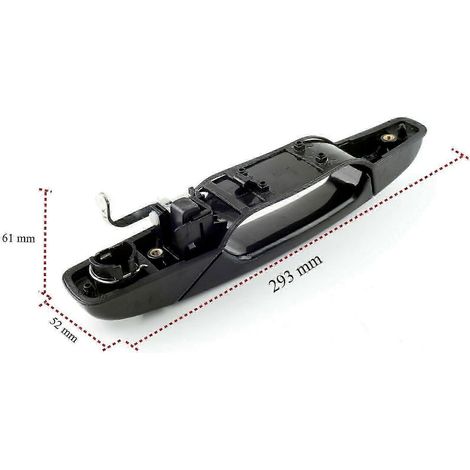 Poignée de porte extérieure (4 pièces) pour Escalade 2007-2013 22738721 15915659 22738722 (1/4)