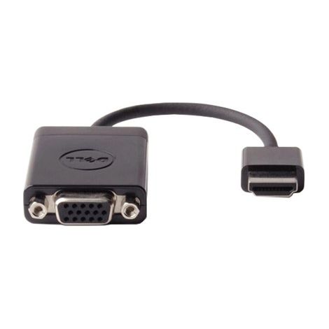 Adattatore video Dell D-Sub HD a 15 pin (HD-15) femmina HDMI tipo A a 19 pin maschio nero (1/2)