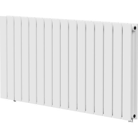 Hudson White 600mm x 1212mm Double Panel Radiator (1/5)