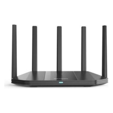 Router Hikvision DS-3WR30X Wireless Dual Band WiFi 6 3000Mbps 4 porte 10/100/1000Mbps Nero [DS-3WR30X\317200340]