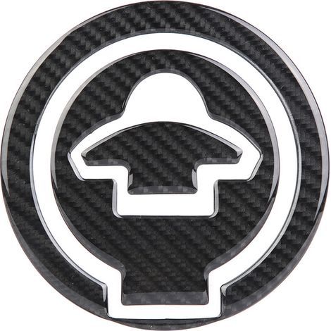 Décor d'autocollants de Suuonee, Autocollant d'insigne de décoration de Couverture de Fibre de Carbone de décoration de Voiture (1/5)