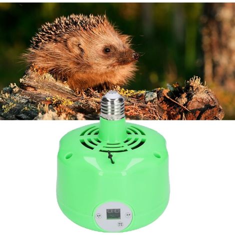 Automatische thermostatische E27-Wärmelampe für die Aufzucht von Hühnern, Schweinen und Geflügel - 220 V, 300 W, LED, intelligente Temperaturregelung (28-35 °C)