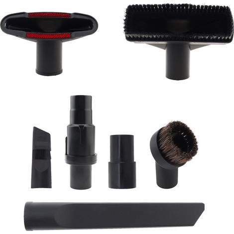 Compatible with Shark series vacuum cleaner brush set 7-piece set, horsehair brush, sofa brush, long flat brush suitable for Shark (1/4)