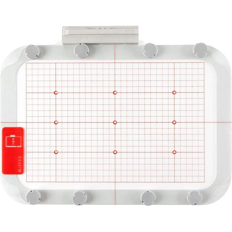 Cerceau de broderie magnétique pour 6000D 6700D 6750D XP1 XP2 XP3 XJ1 XE1 XV8550D Machine à broder 20,3 x (1/4)