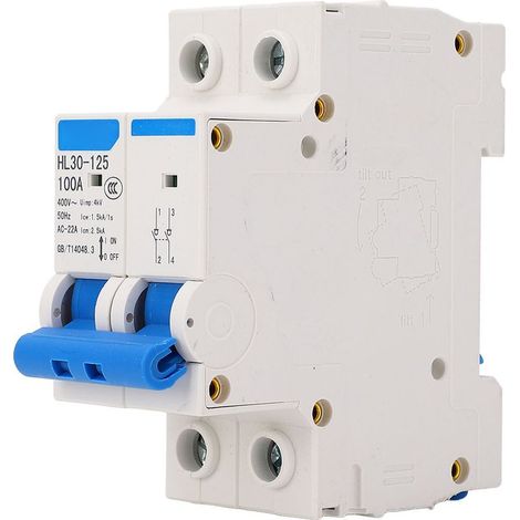 Interruttore di sezionamento per PC, interruttore principale 2P HL30 125, mini interruttore di sezionamento per uso domestico, sezionatore 100A 400V (1/5)