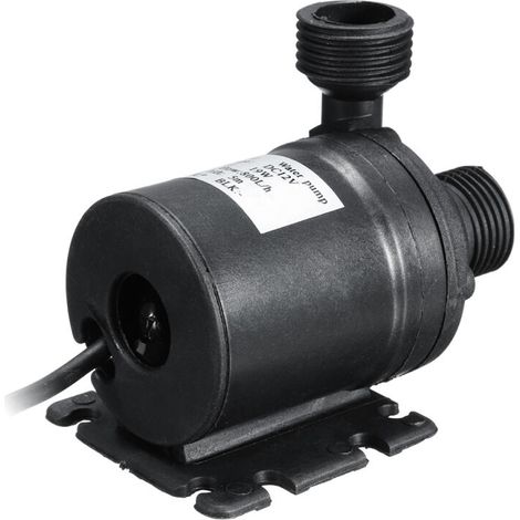 Green Mobility-DC12V 5M 800L/H Pompe Submersible Haute Performance à Faible Bruit Buse 4 Points Pompe à Courant Continu Sans Balai, Câble 50 Cm (1/5)