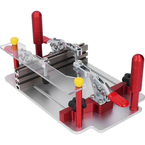 Sicherheitsvorrichtung zum Zapfenverbindungen mit Führungsschiene aus Aluminiumlegierung für Schrankschubladen (1/5)