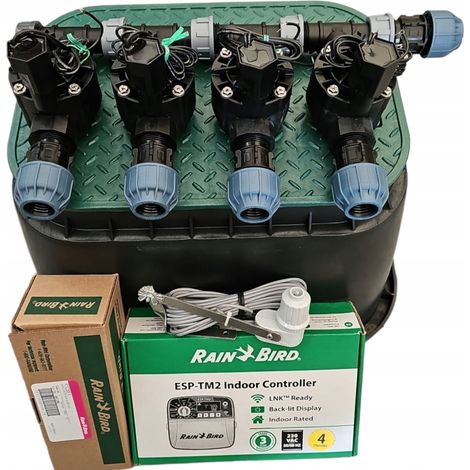 Kit Rain Bird a 4 sezioni: collettore con tappo, TM2, RSD Bex, PE 20 (1/5)