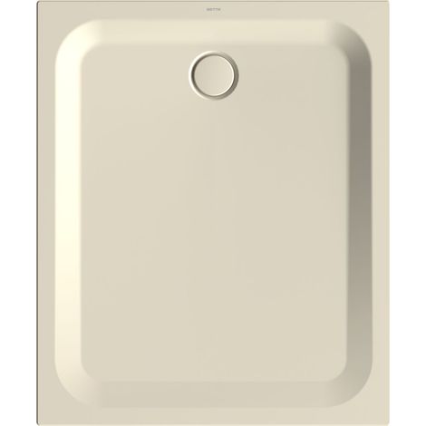 Plato de ducha rectangular BetteUltra con soporte mínimo de