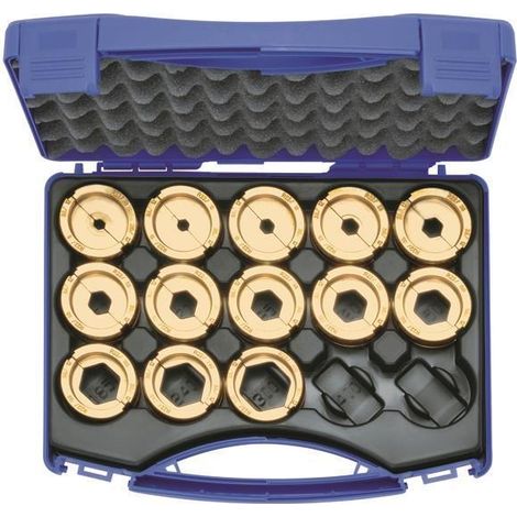 Herramienta del electricista Klauke r22set capacidad 6-300 mm² 14 piezas