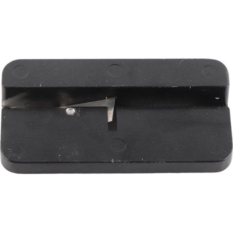 Recortadora de cantos manual de aleación de aluminio, máquina de corte suave con cuchilla de acero de alta dureza para el acabado de tiras de cantos de PVC, ABS, melamina y chapa de madera. (1/5)