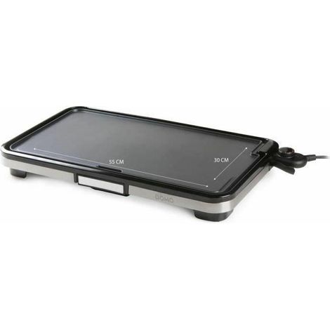 Domo DO9263G Elektrische Grillplatte schwarz und grau 55x30,5 cm