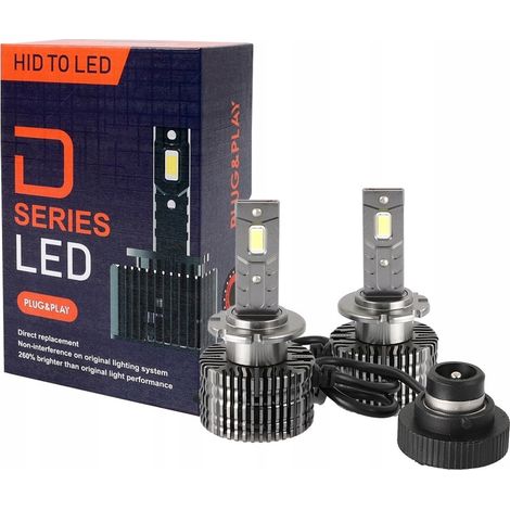 Bombillas Xenón D2S LED 6000K 35W CANBUS Plug and Play