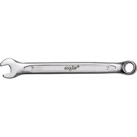 Ringschlüssel 7 mm Chrom-Vanadium-Stahl (CRV)