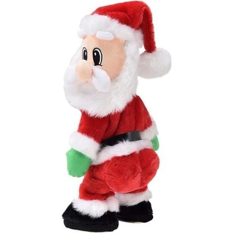 Christmas Decor - Home - Twerking Santa - Textile - 35 cm - Indoor (1/3)