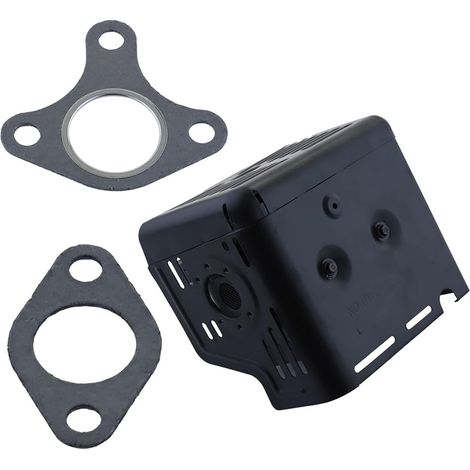 18310-ZE2-W61 - Conjunto de escape de silenciador con junta de tubo de escape para motores Honda 11HP 13HP GX340 GX390 (1/5)