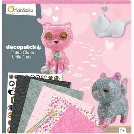 CAJA DECOPATCH CLF MANDARINE GATO+ACC.