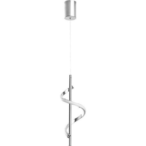 Sospensione lustre D BY M.RED Cromo - Metallo cromato - Design moderno - Finitura lucida (1/5)